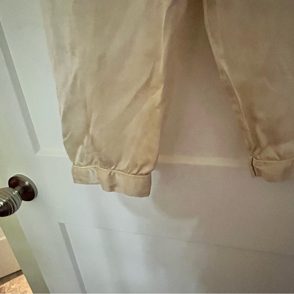 💯 genuine silk vintage cream classic style pyjama set - Picture 7 of 12